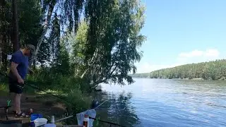 Отдохнули на реке порыбачили