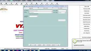 How to Create Account Master Name in this MDS Infotech's Vyapar Accounting Software  PART-1