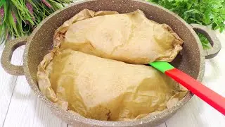 I just wrap everything in parchment! You won't even need an oven!