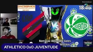 Athletico Paranaense X Juventude - Campeonato Brasileiro 2021