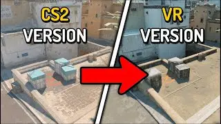 I Put This CS2 Map In VR.....