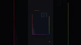 Stunning Animated Card with Glowing Border using HTML & CSS 💻🔥