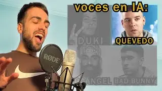 Voces En IA - DUKI, QUEVEDO, ARCÁNGEL, BAD BUNNY - Tracker Bits