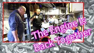 The Triumph Street Triple 675r Cylinder Head Is Back - Can We Get The Engine Back In The Bike?