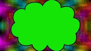 CLOUD PICTURE FRAME GREEN SCREEN EFFECT 2