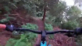 DOWNHILL mountain biking - [GoPro footage]