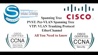 Spanning Tree, VLAN, PVST, VTP and EtherChannel Complete Tutorial