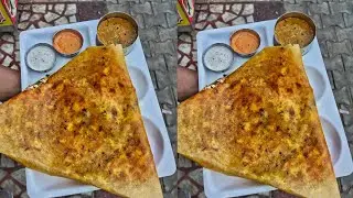 Butter Paneer Masala Dosa Prepration