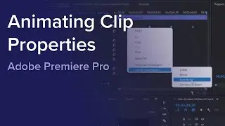 Day 3 - Animating Clip Properties in Adobe Premiere Pro