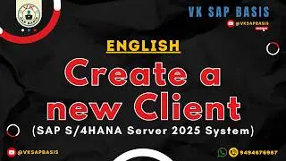 Create a new Client (SAP S/4HANA Server 2025 System) - English