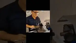Como fazer um chanfro no torno com comando bi manual