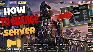 HOW TO CHANGE SERVER IN CALL OF DUTY MOBILE | SELECT DIFFERENT SERVER IN CODM | CHANGE REGION