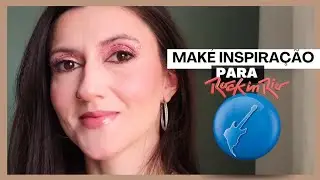 Make inspiração Rock in Rio - Millena Trocato