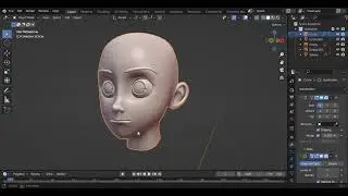 Polygonal Modeling (Timelapse)