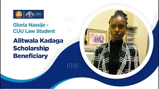 CUU Scholarships - Alitwala Kadaga Scholarship Beneficiary