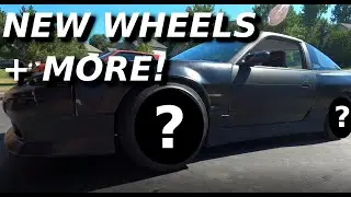 UPDATE ON THE 1JZ 240SX! + NEW WHEELS!