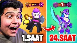 24 SAAT BOYUNCA MORTİS OYNADIM 😱 GERÇEKTEN ZOR MU? | Brawl Stars