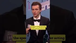 Tom Holland Talks #shorts