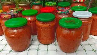 Qış tədarükü - közde Super dadlı badımcan ikrası
