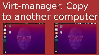 Qemu/kvm - how to migrate a VM to another computer