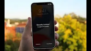 How to fix iPhone is Unavailable or Security lockout or Disabled