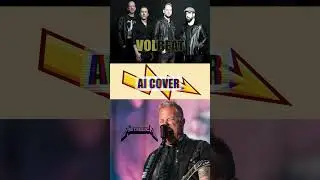 Always thought James Hetfield would sound awesome with Volbeat… #aicover #metallica #ai #music #rock