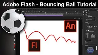 Adobe Flash Bouncing Ball Tutorial - Tamil editor | Flash | Animate
