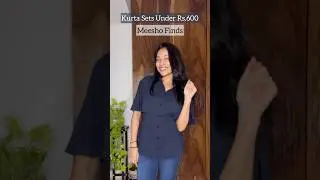 Meesho | Kurta Sets Under Rs.600/- | Brand Collab | Fashion Blogger | Influencer