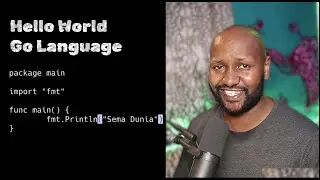 Hello World kwenye Go Language
