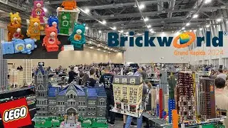 Full Walk Through Brickworld Grand Rapids 2024 LEGO Exhibition