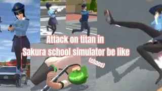 AOT in Sakura school💀💀 (Indonesian btw)