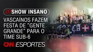 Vascaínos fazem festa de 