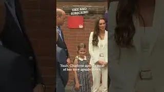 Cartwheels in the Palace! Charlotte Loves Gymnastics #KateMiddleton #princesscharlotte