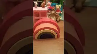Wooden Rainbow 🌈 Satisfying #toys #stressrelief #satisfying #fidgettoys #viral #awesometoys