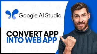 How to Convert Google AI Studio App into Web App - Step By Step