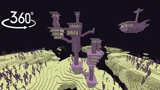 POV you explore a Endcity #minecraft #360 #360video