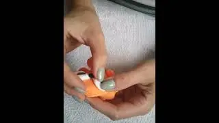 🦊лисенок Тишка🦊(лепка из воздушного пластилина