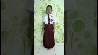 Erisa siap sekolah