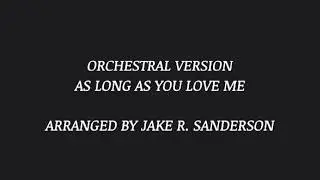 BACKSTREET BOYS - AS LONG AS YOU LOVE ME | ORCHESTRAL COVER