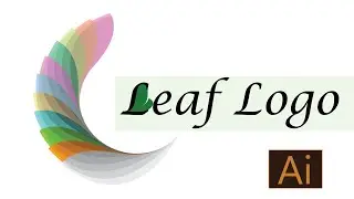 Multi Leaf Logo in Adobe Illustrator cs6 | Logo Design | ADOBE ILLUSTRATOR CS6