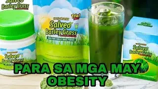 Salveo Barley Grass para sa mga may obesity