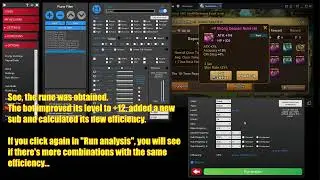 Summoners War Bot - Rune Filter
