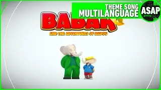 Babar and the Adventures of Badou Theme Song | Multilanguage (Requested)