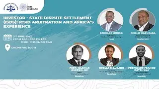 INVESTOR - STATE DISPUTE SETTLEMENT (ISDS): ICSID ARBITRATION AND AFRICA’S EXPERIENCE