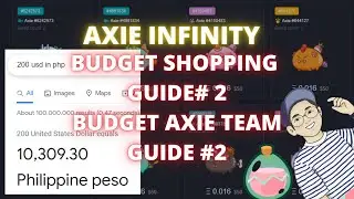 Budget Shopping Axie Infinity # 2