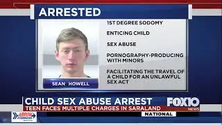 Teen charged with child sex abuse in Saraland