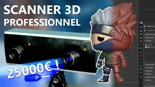 On teste un Scanner 3D Professionnel ! - (Naruto Kakashi /POP N°182)