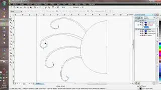 Jak v programu Corel Draw (X4) nakreslit pavouka (krok za krokem).