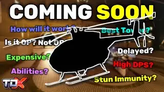 How Will The Upcoming ATTACK HELO Tower Work? (TDX ROBLOX)