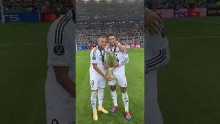 Kylian Mbappe won the UEFA Super Cup 😱🔥🏆 #mbappe #mbappeskills #kylianmbappe #realmadrid #mbappé
